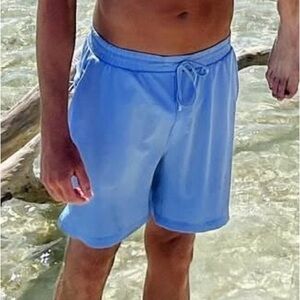 Lululemon Athletics, Swim shorts, liner, 7” inseam, Size - Medium, Light Blue